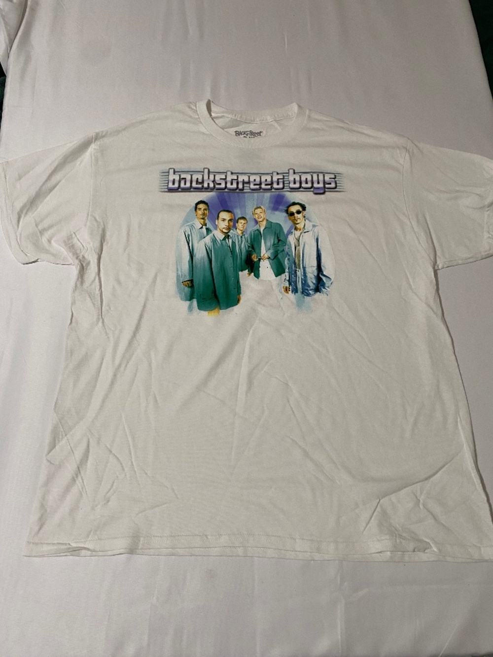 NWOT Y2K Style Backstreet Boys Millennium Tour Graphic Tee - 100% Cotton - White